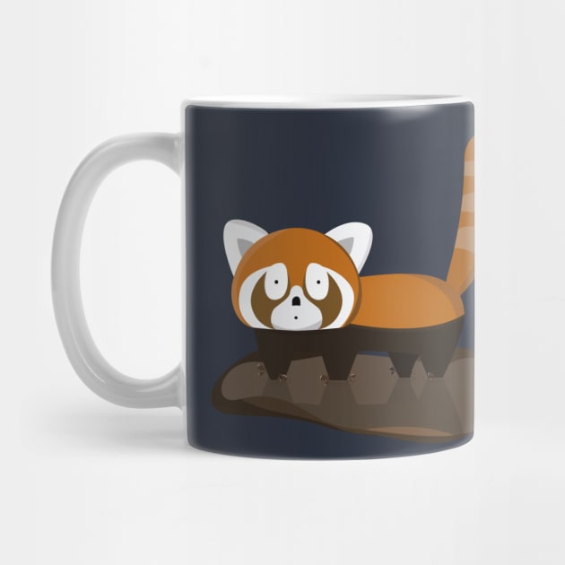 Dirty Lesser Panda by degdesign